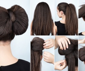 Fashion female hair styling HD pictures 44