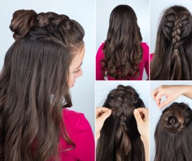 Fashion female hair styling HD pictures 47