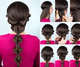 Fashion female hair styling HD pictures 49