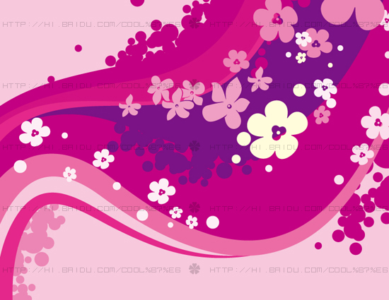 Fashion floral with abstract background vector 14