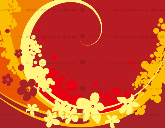 Fashion floral with abstract background vector 23