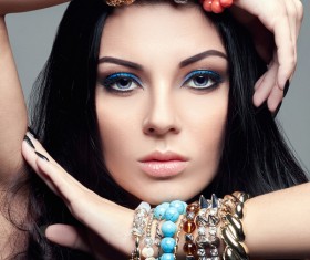 Fashionable women with special bracelets HD picture 04