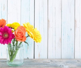 Floral Art Stock Photo