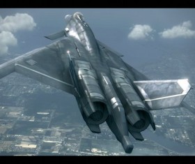 Flying military aircraft HD picture