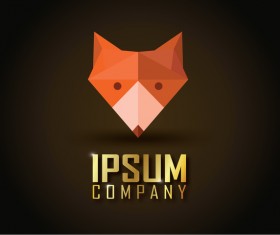 Fox logo company vector design 07