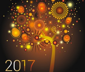 Glowing tree design 2017 HD picture 06