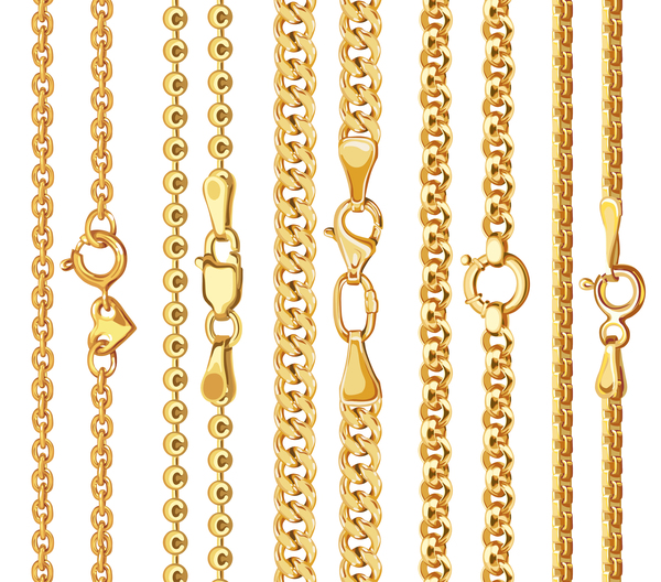 Golden chains with clasp vector free download