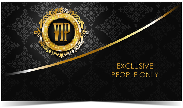 Golden luxury VIP background vector material 02