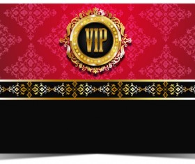 Golden luxury VIP background vector material 03