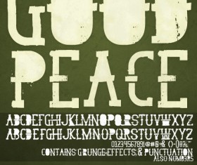 Good Peace font