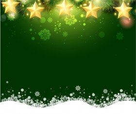 Green christmas background design vector 01