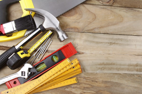 Home repair tools Stock Photo