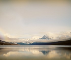Huguang Mountain View Stock Photo