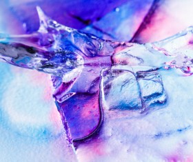 Ice background Stock Photo 05