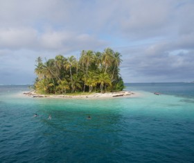 Island scenery Stock Photo