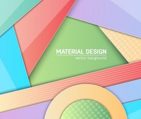 Layered colored modern background vectors 02