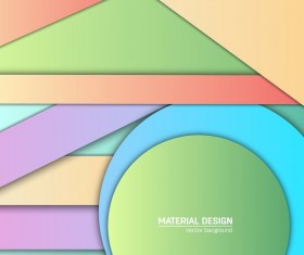 Layered colored modern background vectors 03