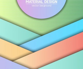 Layered colored modern background vectors 07