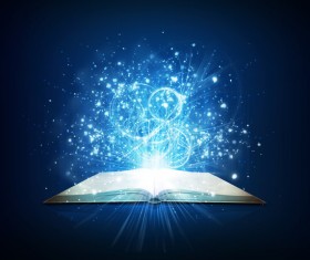 Magic book Stock Photo 08