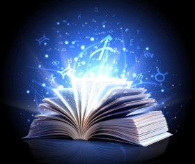 Magic book Stock Photo 10