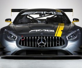 Mercedes AMGGT3 Stock Photo