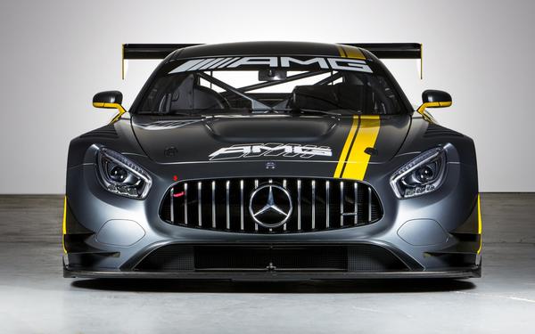 Mercedes AMGGT3 Stock Photo