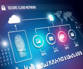 Online security technology Stock Photo 01