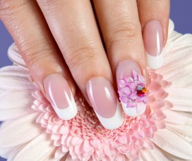 Pink European nail HD picture