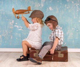 Playing with children and toys HD picture