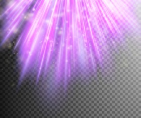 Purple Light rays illustration vector 03