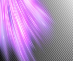 Purple Light rays illustration vector 04