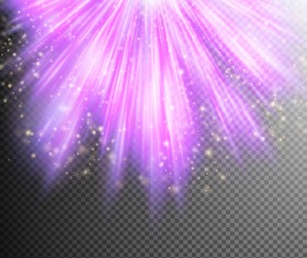 Purple Light rays illustration vector 05