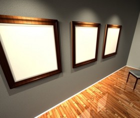Raster backgrounds with frames Stock Photo 07