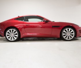 Red Jaguar sports car HD picture