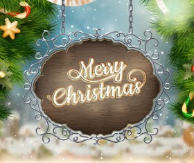 Vintage Xmas Cute Cards vector free download