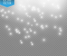 Sparkle light effect illustration vector 04