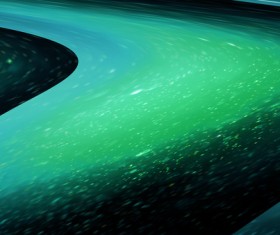 Spiral Galaxies and Particles Stock Photo 04