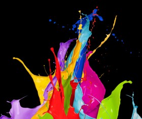 Splash color HD picture 04