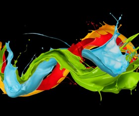 Splash color HD picture 06
