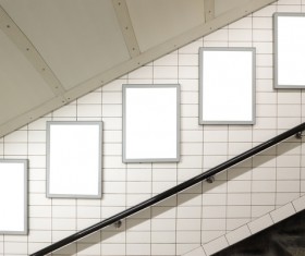The white frame on the wall of the channel HD picture