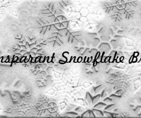 Transparant snowflakes photoshop brushes