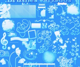 Variados photoshop brushes