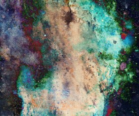 Watercolor Abstract Painting Background Stock Photo 02