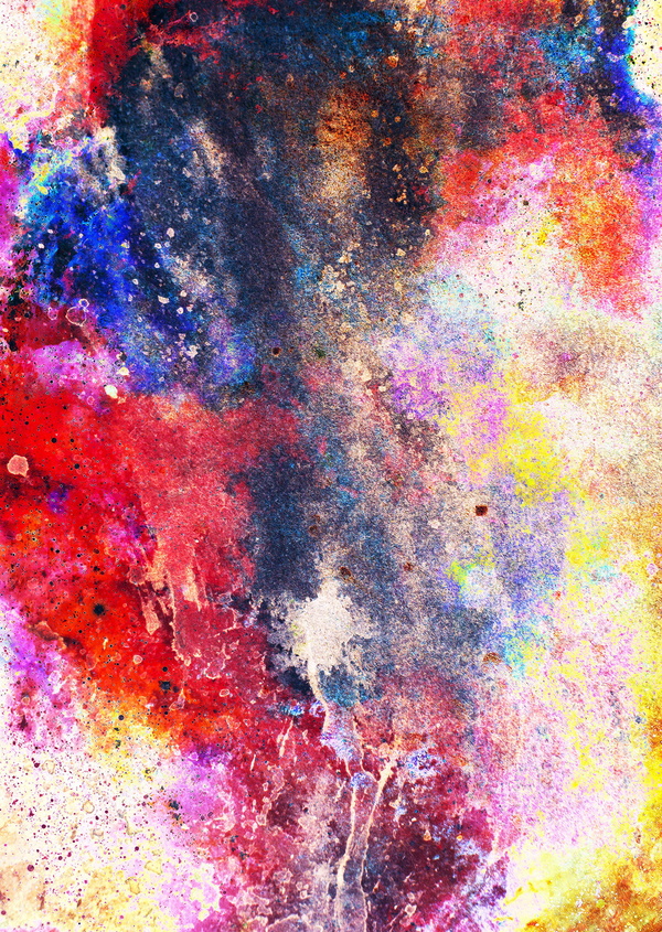 Watercolor Abstract Painting Background Stock Photo 05 free download