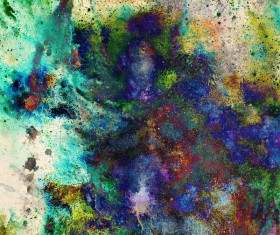 Watercolor Abstract Painting Background Stock Photo 07