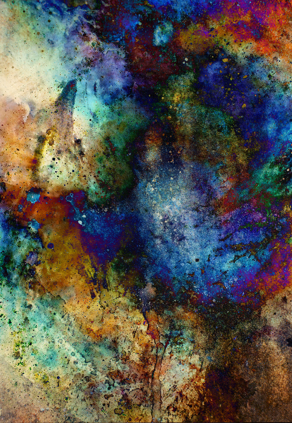 Watercolor Abstract Painting Background Stock Photo 08 - Abstract stock