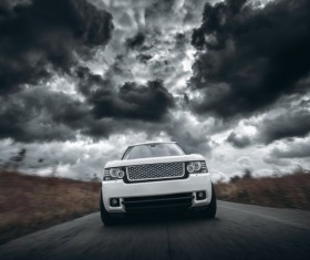 White high-end cars 02 HD picture