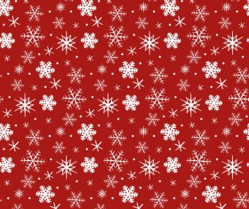 Winter snowflake seamless pattern vector 04
