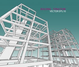 building structure vector illustration 01