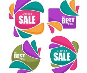 fresh sale labels vector